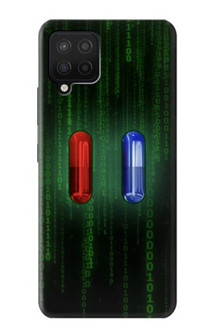 S3816 Red Pill Blue Pill Capsule Case For Samsung Galaxy A12