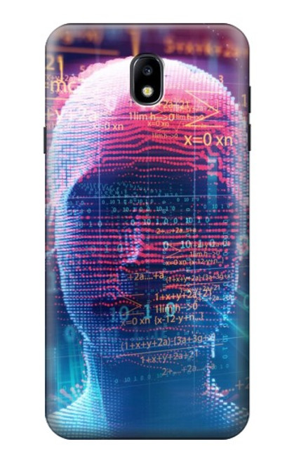 S3800 Digital Human Face Case For Samsung Galaxy J7 (2018), J7 Aero, J7 Top, J7 Aura, J7 Crown, J7 Refine, J7 Eon, J7 V 2nd Gen, J7 Star