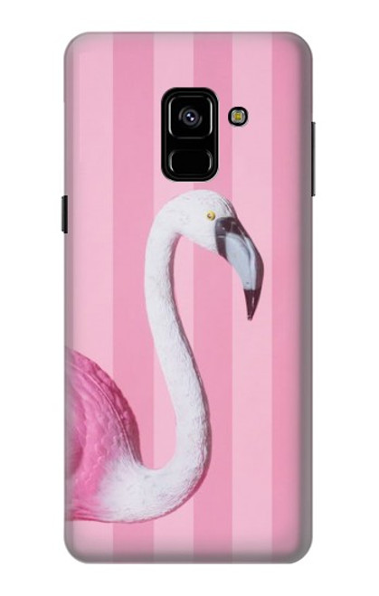 S3805 Flamingo Pink Pastel Case For Samsung Galaxy A8 (2018)
