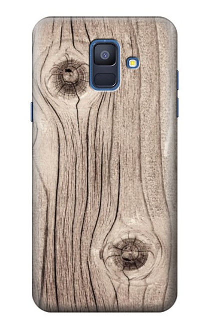 S3822 Tree Woods Texture Graphic Printed Case For Samsung Galaxy A6 (2018)