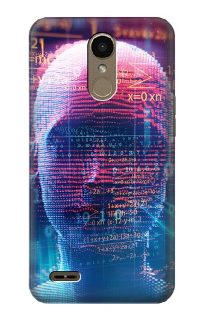 S3800 Digital Human Face Case For LG K10 (2018), LG K30