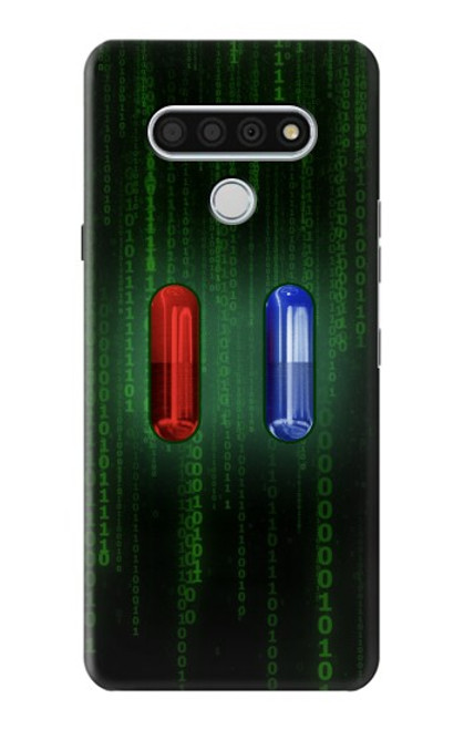 S3816 Red Pill Blue Pill Capsule Case For LG Stylo 6