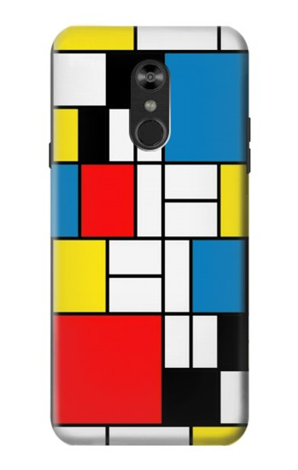 S3814 Piet Mondrian Line Art Composition Case For LG Q Stylo 4, LG Q Stylus