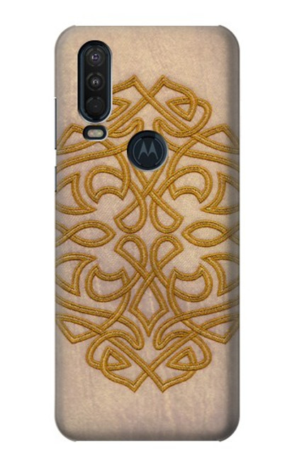 S3796 Celtic Knot Case For Motorola One Action (Moto P40 Power)