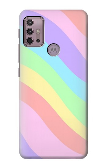 S3810 Pastel Unicorn Summer Wave Case For Motorola Moto G30, G20, G10