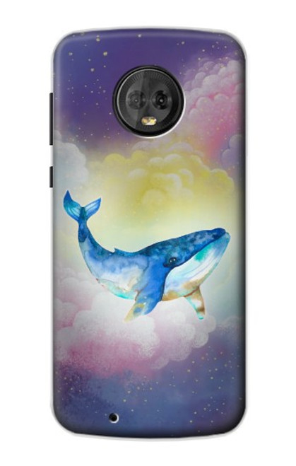 S3802 Dream Whale Pastel Fantasy Case For Motorola Moto G6