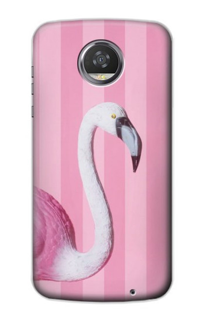 S3805 Flamingo Pink Pastel Case For Motorola Moto Z2 Play, Z2 Force