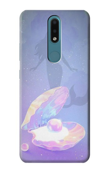 S3823 Beauty Pearl Mermaid Case For Nokia 2.4