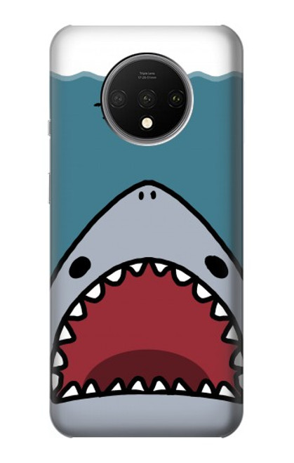 S3825 Cartoon Shark Sea Diving Case For OnePlus 7T
