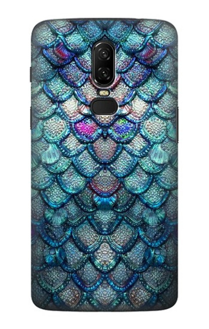 S3809 Mermaid Fish Scale Case For OnePlus 6