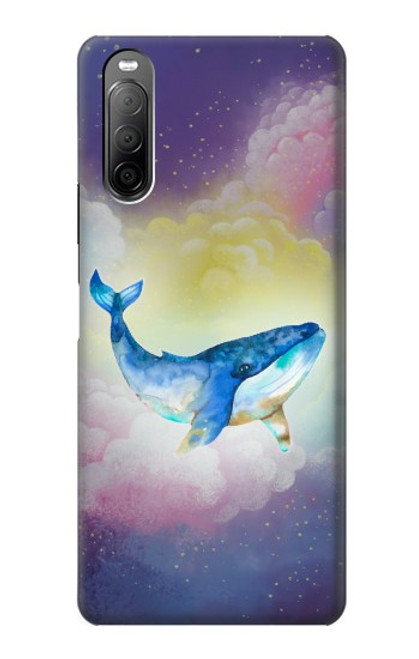 S3802 Dream Whale Pastel Fantasy Case For Sony Xperia 10 II