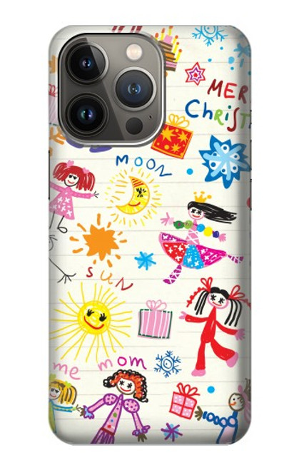 S3280 Kids Drawing Case For iPhone 13 Pro