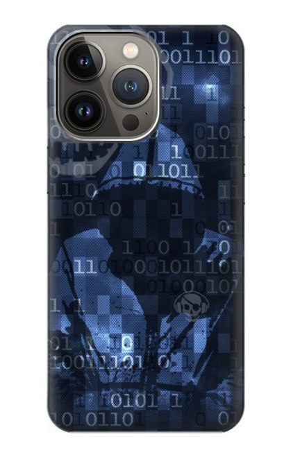 S3431 Digital Code Cyber Hacker Case For iPhone 13 Pro Max