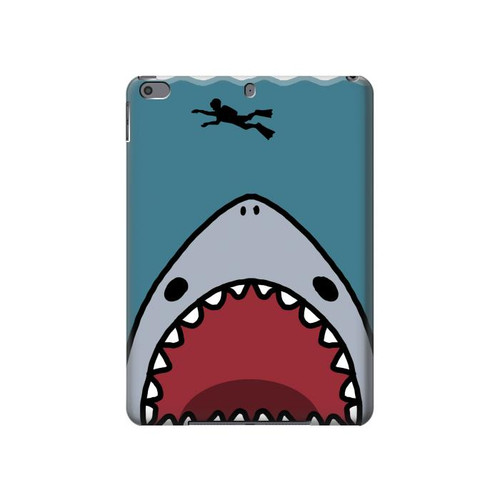 S3825 Cartoon Shark Sea Diving Hard Case For iPad Pro 10.5, iPad Air (2019, 3rd)