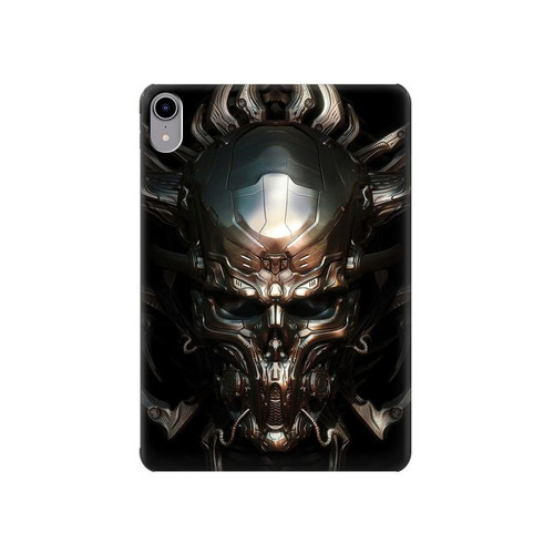 S1027 Hardcore Metal Skull Hard Case For iPad mini 6 7, iPad mini (2021,2024)