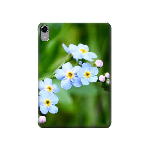 S1818 Forget Me Not Hard Case For iPad mini 6 7, iPad mini (2021,2024)