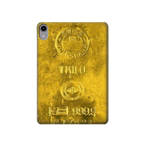 S2618 One Kilo Gold Bar Hard Case For iPad mini 6 7, iPad mini (2021,2024)