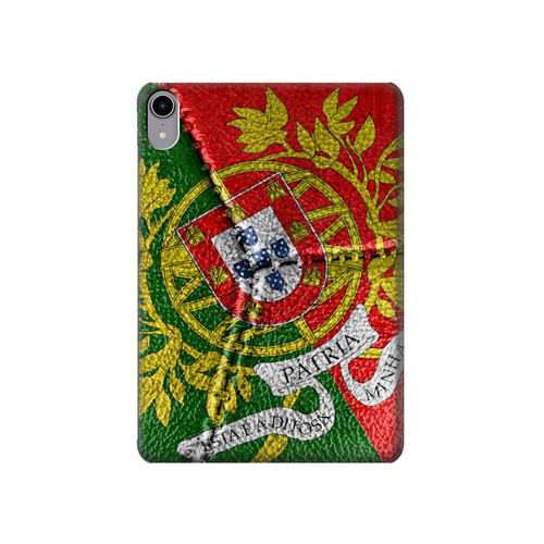 S3300 Portugal Flag Vintage Football Graphic Hard Case For iPad mini 6 7, iPad mini (2021,2024)