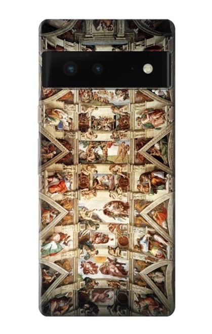 S0177 Michelangelo Chapel ceiling Case For Google Pixel 6