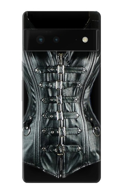 S1639 Gothic Corset Black Case For Google Pixel 6