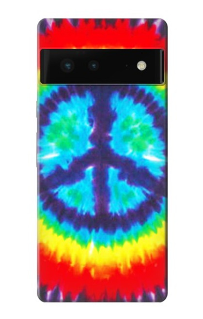 S1870 Tie Dye Peace Case For Google Pixel 6