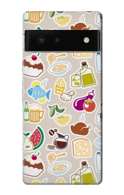 S2321 Food and Drink Seamless Case For Google Pixel 6