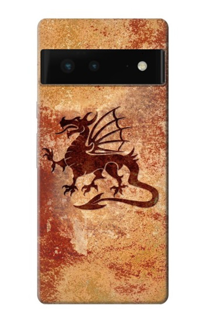 S2485 Dragon Metal Texture Graphic Printed Case For Google Pixel 6