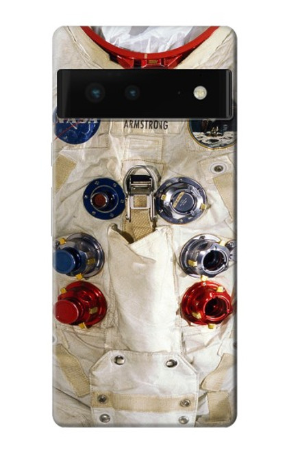 S2639 Neil Armstrong White Astronaut Space Suit Case For Google Pixel 6