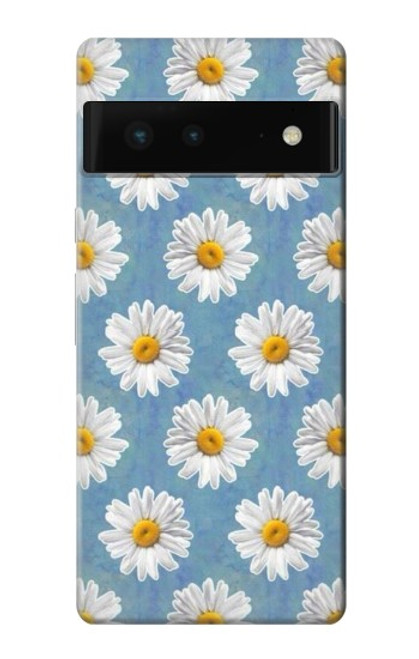 S3454 Floral Daisy Case For Google Pixel 6