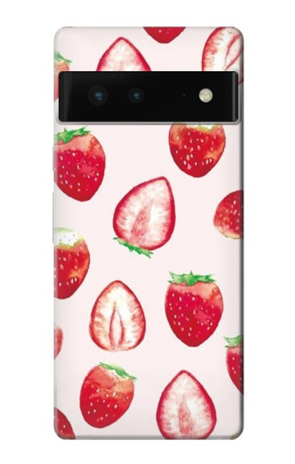 S3481 Strawberry Case For Google Pixel 6
