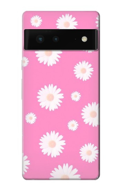 S3500 Pink Floral Pattern Case For Google Pixel 6