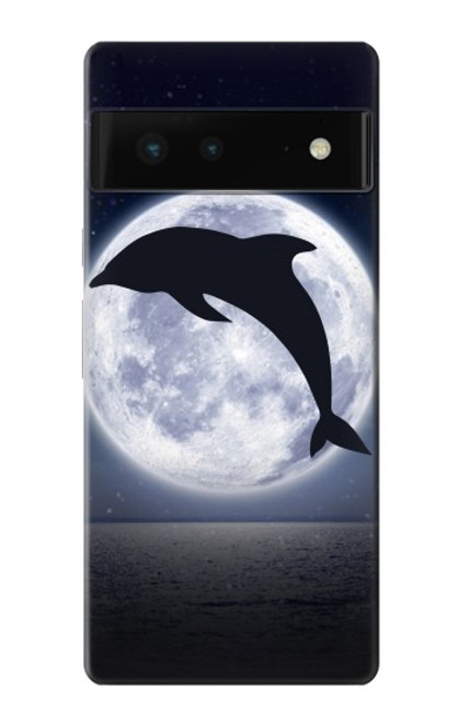 S3510 Dolphin Moon Night Case For Google Pixel 6