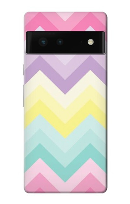 S3514 Rainbow Zigzag Case For Google Pixel 6