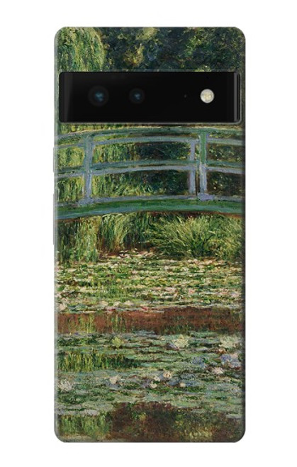 S3674 Claude Monet Footbridge and Water Lily Pool Case For Google Pixel 6
