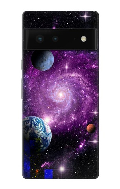 S3689 Galaxy Outer Space Planet Case For Google Pixel 6