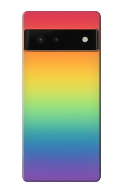 S3698 LGBT Gradient Pride Flag Case For Google Pixel 6