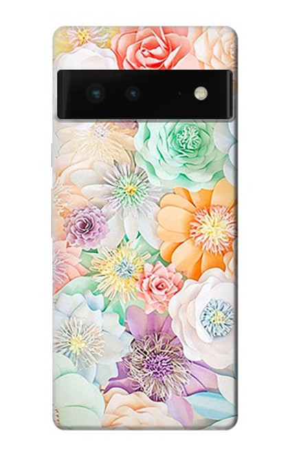 S3705 Pastel Floral Flower Case For Google Pixel 6