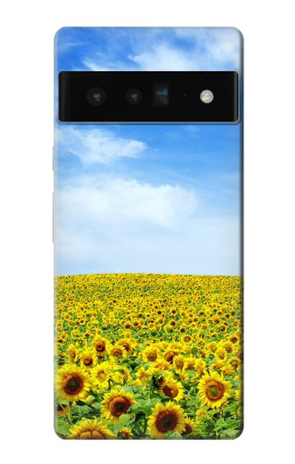 S0232 Sunflower Case For Google Pixel 6 Pro