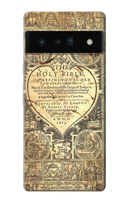 S0330 Bible Page Case For Google Pixel 6 Pro