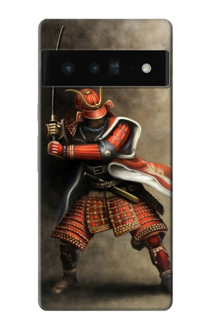 S0796 Japan Red Samurai Case For Google Pixel 6 Pro