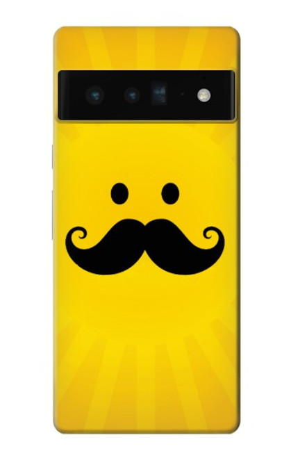 S1145 Yellow Mustache Sun Case For Google Pixel 6 Pro