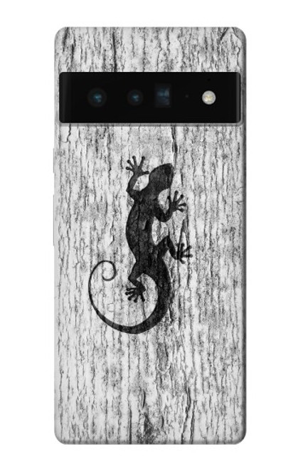 S2446 Gecko Wood Graphic Printed Case For Google Pixel 6 Pro