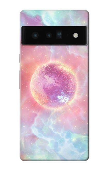 S3709 Pink Galaxy Case For Google Pixel 6 Pro