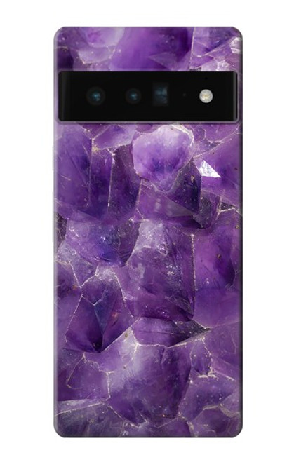 S3713 Purple Quartz Amethyst Graphic Printed Case For Google Pixel 6 Pro
