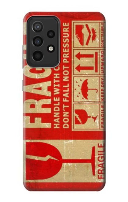 S3552 Vintage Fragile Label Art Case For Samsung Galaxy A52s 5G