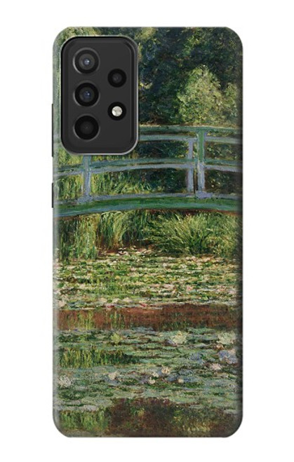 S3674 Claude Monet Footbridge and Water Lily Pool Case For Samsung Galaxy A52s 5G