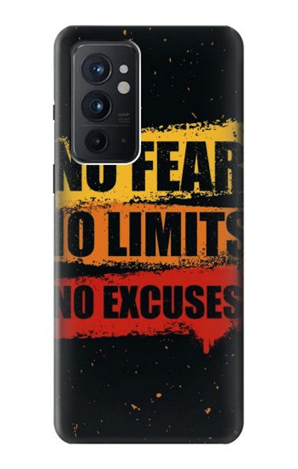 S3492 No Fear Limits Excuses Case For OnePlus 9RT 5G