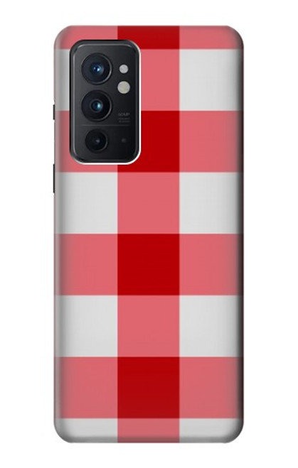 S3535 Red Gingham Case For OnePlus 9RT 5G