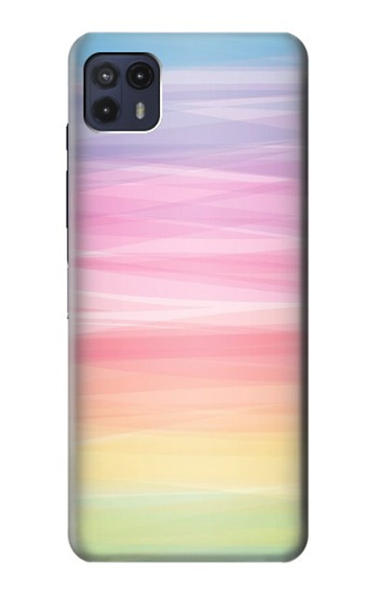 S3507 Colorful Rainbow Pastel Case For Motorola Moto G50 5G [for G50 5G only. NOT for G50]