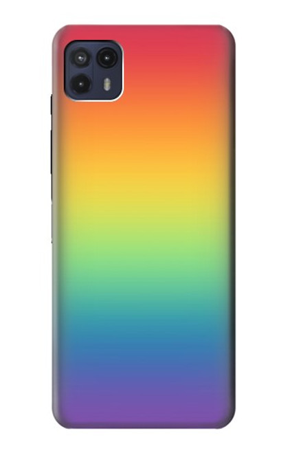 S3698 LGBT Gradient Pride Flag Case For Motorola Moto G50 5G [for G50 5G only. NOT for G50]